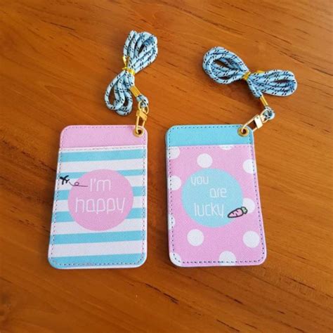 Jual Tempat Kartu Id Card Flash Card E Toll Card Dengan Tali Strap