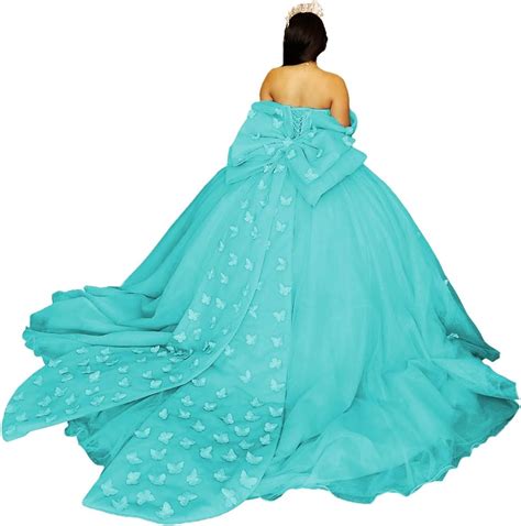 Turquoise Puffy Quinceanera Dresses