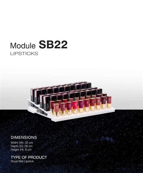 Pierre Ren Stand Module Sb Royal Lipstick B Stunning Of Sweden