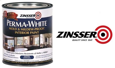 Zinsser Perma White wewnętrzna farba antypleśniowa i