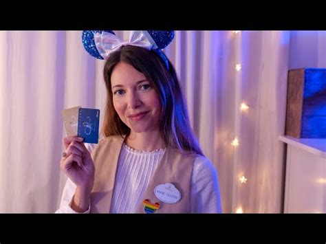 K Asmr Recepcionista De Hotel Check In Roleplay Disneyland Love Asmr