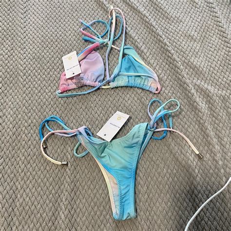 Plumeria Swimwear Unicorn Bikini Set Nwt Size Depop