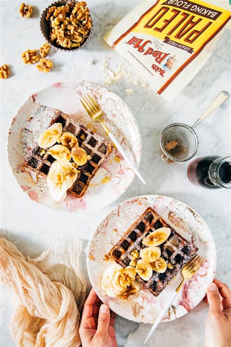 Paleo Banana Bread Waffles Hummingbird High