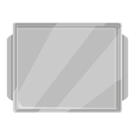 Steel meal tray icon cartoon vector. Culinary takeout 41277485 Vector ...