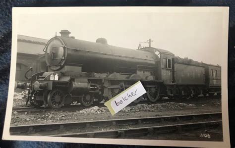 C1940 Lner Class B7 Steam Loco No 1379 Mayflower Vintage Photo £299