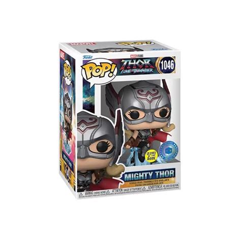 Funko Pop Marvel Studios Thor Love And Thunder Mighty Thor Gitd Piab