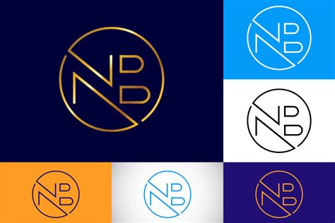 Letter N B Logo Design Deeezy