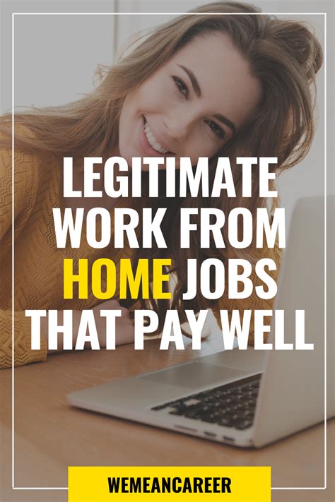 Finding Legitimate Work From Home Jobs Proceffa