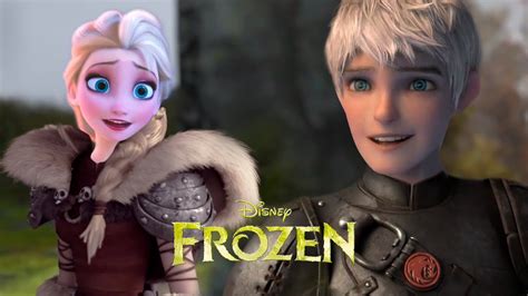 Princess Elsa And Jack Frost In Frozen Dragon Frozen Jelsa