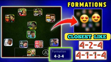 How To Get 424 And 4114 Closest Formation Update In Efootball 2024 🎯