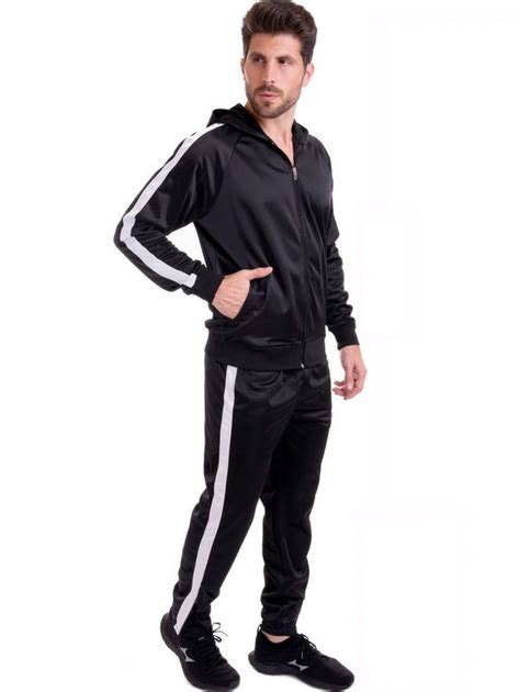 Костюм спортивный мужской Zelart Sport 6811 размер M (42-44) Black ...