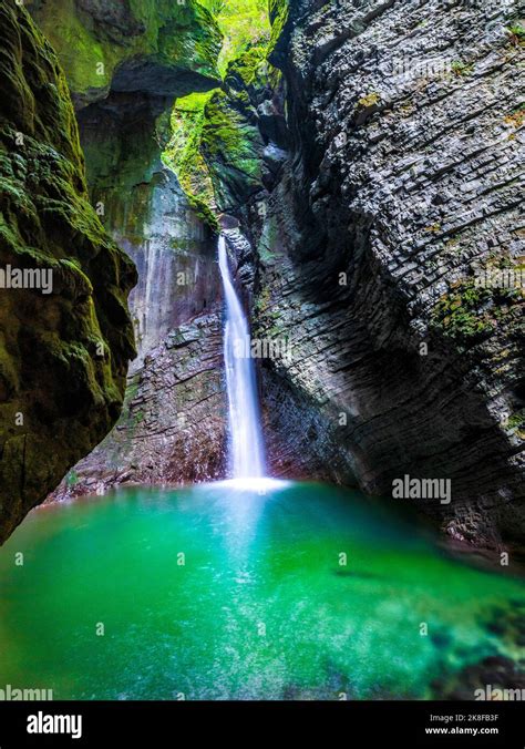 Long Exposure Slap Kozjak Waterfall Hi Res Stock Photography And Images