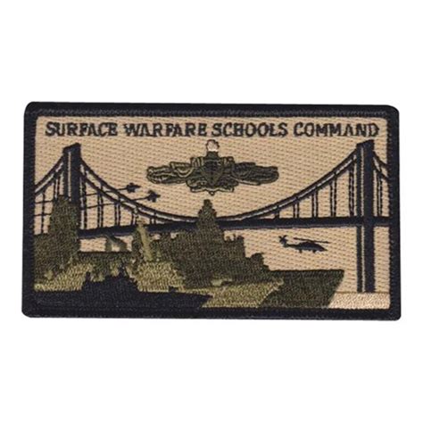 Swsc Newport Ri Nwu Type Iii Patch Surface Warfare Schools Command