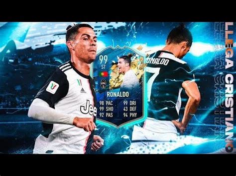 FIFA 20 Cristiano RONALDO TOTS 99 Llega A La Plantilla El Mejor