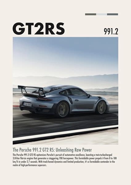 Porsche 911 GT2RS Posters Prints By Bouk De Roeck Printler