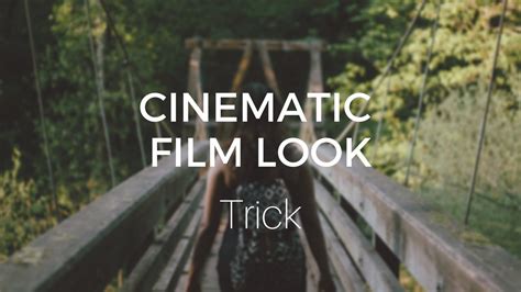 Cinematic Film Look Trick In Less Than 2 Minutes Davinci Resolve