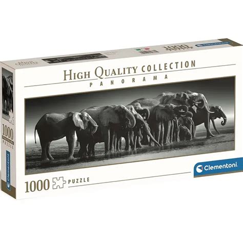 Comprar Puzzle Clementoni Manada de gigantes panorámico de 1000 piezas