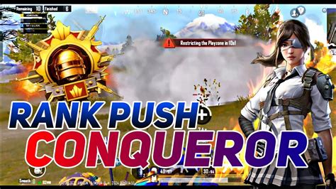 Rank Push Ace To Conqueror Bgmi Bgmi New Update Solo Conqueror