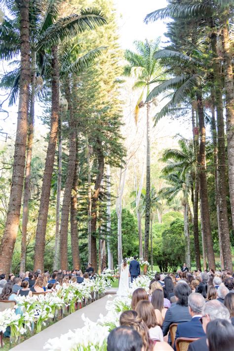 Casamento Campestre Contempor Neo Na Fazenda Marinis Jos