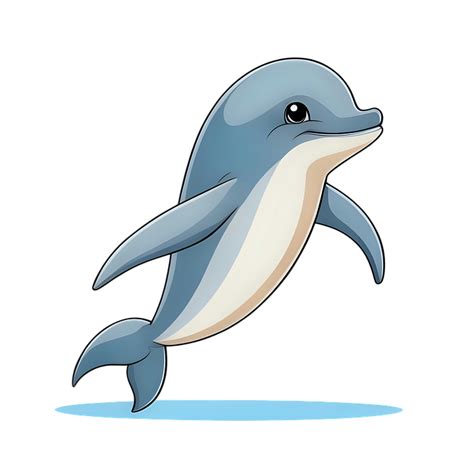 Download Dolphin, Cartoon, Swimming. Royalty-Free Stock Illustration ...