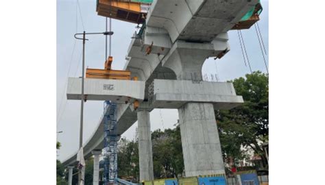 Pune Hinjawadi Shivajinagar Metro Work Gains Momentum Construction Of