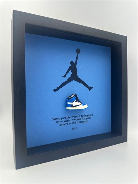 Frame Framed Sneaker Air Jordan Retro High Fragment X Travis