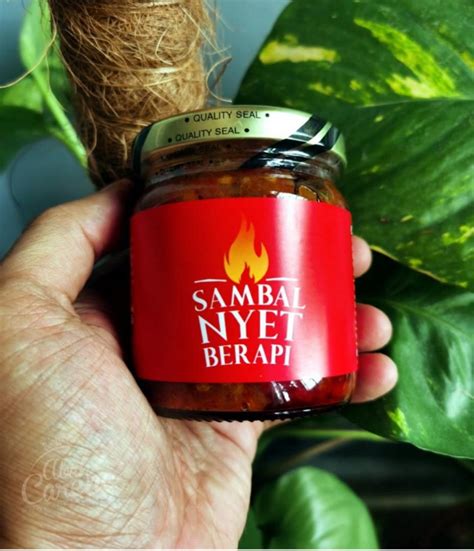 Ready Stock Sambal Nyet Berapi By Khairulaming Food Drinks Spice