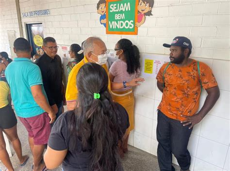 Prefeito Doutor Pessoa Vota Em Escola Na Zona Sul De Teresina Momento