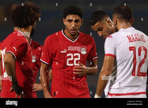 Egypt, Cairo - 12 September 2023 - Omar Marmoush of Egypt during ...