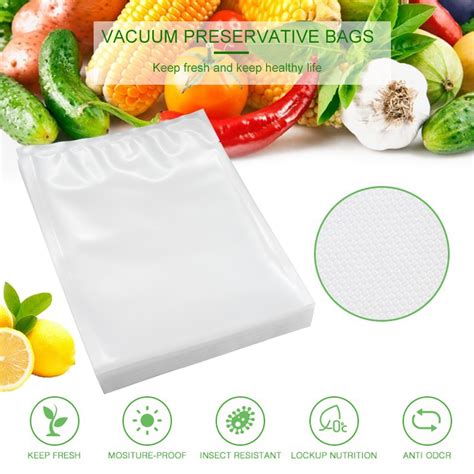 Pcs Vacuum Bag Food Vacumn Sealer Bag Embossed Packaging Vakuum