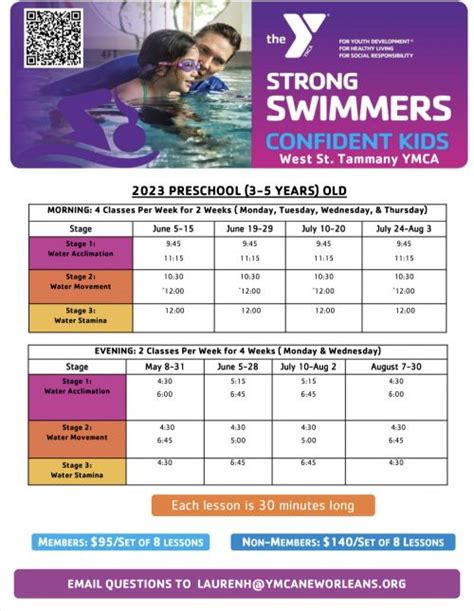 West St Tammany Swim Lessons Ymca Of Greater New Orleans