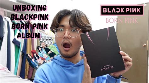 Unboxing Album Blackpink Born Pink Finalllyyy Unboxing Review Youtube