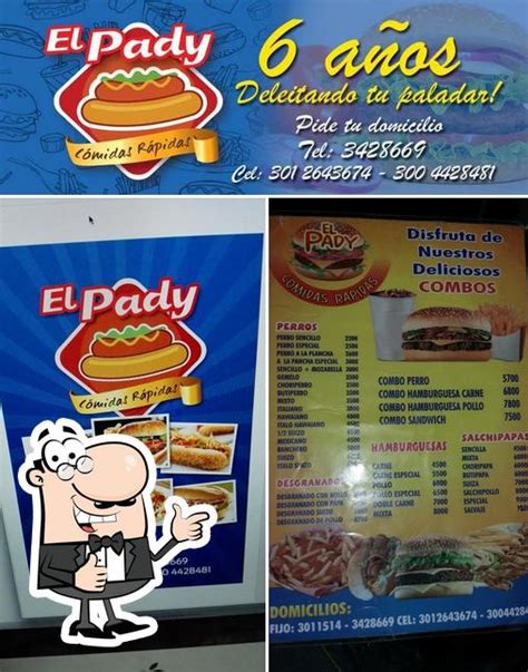 El Pady Comidas R Pidas Barranquilla Men Del Restaurante Precios Y