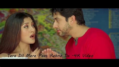 Tera Dil Mere Paas Rehne De 4k Video Hungama Rimi S And Aftab S Udit N