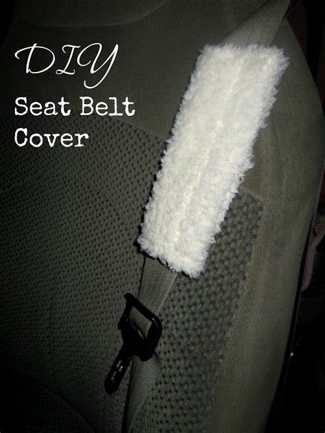 THE REHOMESTEADERS: DIY Seat Belt Cover