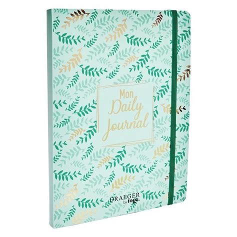 Bullet Journal Mon Daily Journal Vert Clair Draeger Paris La Redoute