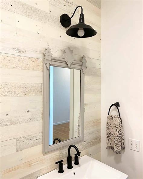 Lightly Stained Wood Shiplap Accent Wall Soul Lane