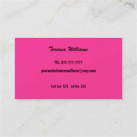 Eyelash Extensions Business Cards Zazzle