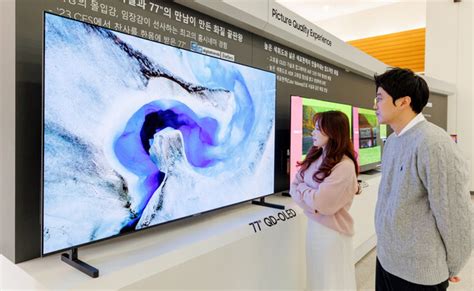 삼성디스플레이 Qd Oled 신제품 임직원 대상 전시회 개최