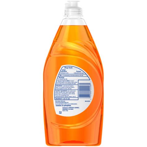 Dawn Ultra Orange Scent Antibacterial Hand Soap Dishwashing Liquid