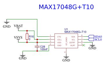 MAX17048G T10 Resources EasyEDA