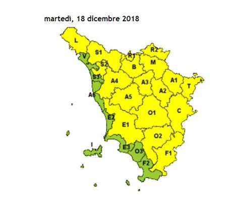 Allerta Meteo Toscana Rischio Ghiaccio In Pianura Dalla Mezzanotte