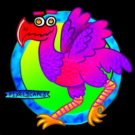 Axe Beak Token Art | Jen's Pixelscapes