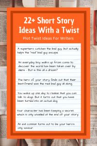 22+ Short Story Ideas With a Twist | Imagine Forest