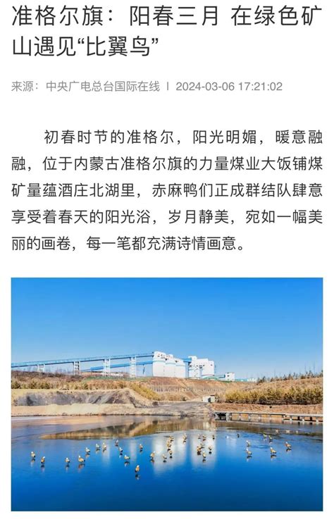 【央媒看准旗•20240307】准格尔旗：科技创新让传统产业老树发新芽澎湃号·政务澎湃新闻 The Paper