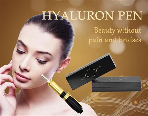 Adjustable Needle Free Hyaluronic Acid Dermal Filler Injectable Pen