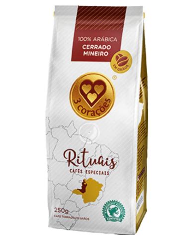 Primato Supermercado CAFE 3 CORACOES RITUAIS GRAOS 250G CERRADO MINEIRO