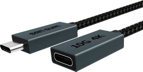 NÖRDIC USBC N1163 USB C verlengkabel USB3 2 Gen2 Thunderbolt3