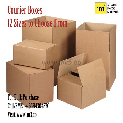 Qoo10 - Carton Boxes / Various Sizes / Postal Box / Mailing Box / Courier Box : Stationery ...