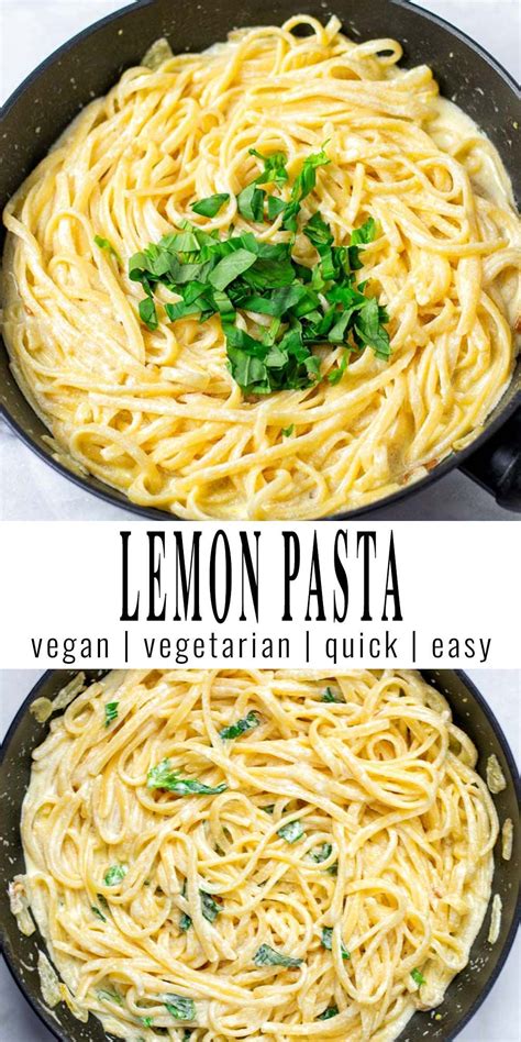 Creamy Lemon Pasta Recipe Easy No Cream No Butter Recipe Lemon